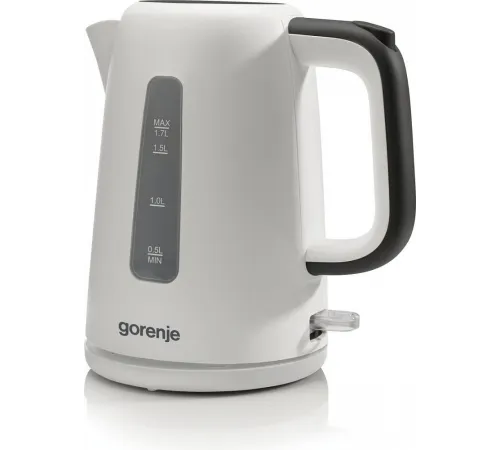 Чайник электрический Gorenje K17XG 1.7л. 2200Вт белый корпус: металл/пластик