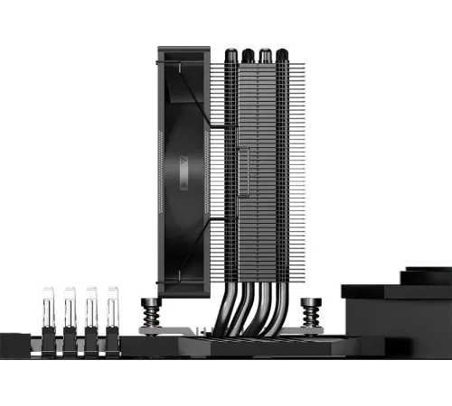 Устройство охлаждения(кулер) PcCooler RT400 BK Soc-AM5/AM4/1151/1200/1700 черный 4-pin 32dB Al+Cu 230W Ret (RT400-BKNWXX-GL) Устройство охлаждения(кулер) PcCooler RT400 BK Soc-AM5/AM4/1151/1200/1700 черный 4-pin 32dB Al+Cu 230W Ret (RT400-BKNWXX-GL)