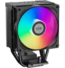 Устройство охлаждения(кулер) PcCooler R300 BK ARGB Soc-AM5/AM4/1200/1700/1851 черный 4-pin Al+Cu 150W Ret (R300-BKAWYX-US)