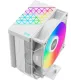 Устройство охлаждения(кулер) PcCooler R400 WH ARGB Soc-AM5/AM4/1151/1200/1700 белый 4-pin Al+Cu 180W Ret (R400-WHAWYX-US)