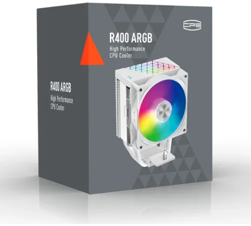 Устройство охлаждения(кулер) PcCooler R400 WH ARGB Soc-AM5/AM4/1151/1200/1700 белый 4-pin Al+Cu 180W Ret (R400-WHAWYX-US) Устройство охлаждения(кулер) PcCooler R400 WH ARGB Soc-AM5/AM4/1151/1200/1700 белый 4-pin Al+Cu 180W Ret (R400-WHAWYX-US)