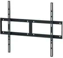 Кронштейн для телевизора Holder LCD-F8601-B черный 55"-100" макс.75кг настенный фиксированный