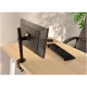 Кронштейн для мониторов Holder MDS-M101-B черный 13"-32" макс.8кг настольный поворот и наклон верт.перемещ.