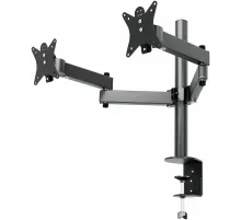 Кронштейн для мониторов Holder MDS-SU203-B черный 13"-32" макс.8кг настольный поворот и наклон верт.перемещ.