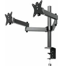 Кронштейн для мониторов Holder MDS-SU203-B черный 13"-32" макс.8кг настольный поворот и наклон верт.перемещ.