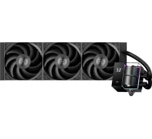 Система водяного охлаждения PcCooler DS360 BK Soc-AM5/AM4/1151/1200/1700 черный 4-pin Al LCD 300W Ret (DS360-BKNWXX-GL)