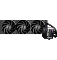Система водяного охлаждения PcCooler DS360 BK Soc-AM5/AM4/1151/1200/1700 черный 4-pin Al LCD 300W Ret (DS360-BKNWXX-GL)