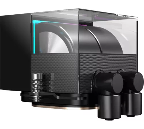 Система водяного охлаждения PcCooler DS360 BK Soc-AM5/AM4/1151/1200/1700 черный 4-pin Al LCD 300W Ret (DS360-BKNWXX-GL)