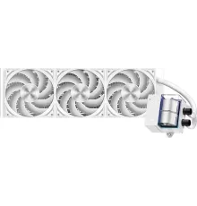 Система водяного охлаждения PcCooler DS360 WH Soc-AM5/AM4/1151/1200/1700 белый 4-pin Al LCD 300W Ret (DS360-WHNWXX-GL)