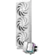 Система водяного охлаждения PcCooler DS360 WH Soc-AM5/AM4/1151/1200/1700 белый 4-pin Al LCD 300W Ret (DS360-WHNWXX-GL)