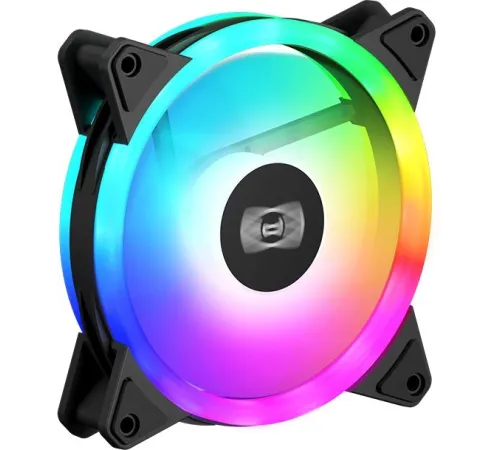 Вентилятор для корпуса PcCooler F3 T120 ARGB 120х120x25 черный 4-pin 21.6дБ (F3-T120BKAM1-GL) Ret Вентилятор для корпуса PcCooler F3 T120 ARGB 120х120x25 черный 4-pin 21.6дБ (F3-T120BKAM1-GL) Ret