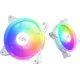Вентилятор для корпуса PcCooler F3 T120 ARGB 120х120x25 белый 4-pin 21.6дБ (F3-T120WHAM1-GL) Ret