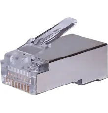 Коннектор Suprlan (10-0231-1) FTP кат.5E RJ45 прозрачный (упак.:10шт)