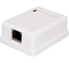 Розетка Suprlan 10-0352-1 наклад.RJ45 1 кат.6 FTP бел.