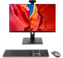 Моноблок Digma Pro Vision 23.8" Full HD Ryzen 3 5425U (1.8) 16Gb SSD512Gb RGr CR Windows 11 Pro Eth WiFi BT 90W клавиатура мышь Cam черный 1920x1080