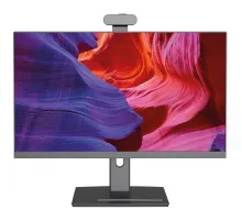 Моноблок Digma Pro Vision 23.8" Full HD i3 1215U (1.2) 8Gb SSD256Gb UHDG CR Windows 11 Pro Eth WiFi BT 90W клавиатура мышь Cam черный 1920x1080