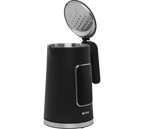 Чайник электрический Vitek VT-1162 1.7л. 2200Вт черный корпус: металл/пластик Чайник электрический Vitek VT-1162 1.7л. 2200Вт черный корпус: металл/пластик