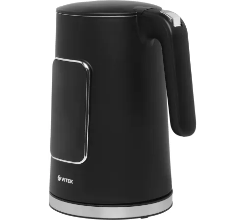 Чайник электрический Vitek VT-1162 1.7л. 2200Вт черный корпус: металл/пластик Чайник электрический Vitek VT-1162 1.7л. 2200Вт черный корпус: металл/пластик