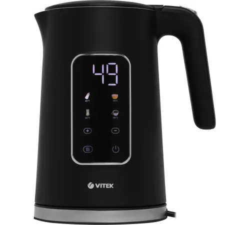 Чайник электрический Vitek VT-1162 1.7л. 2200Вт черный корпус: металл/пластик Чайник электрический Vitek VT-1162 1.7л. 2200Вт черный корпус: металл/пластик