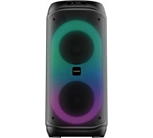 Минисистема Digma D-MC1722 черный 60Вт FM USB BT micro SD