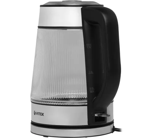Чайник электрический Vitek VT-7017 1.8л. 2200Вт прозрачный корпус: стекло Чайник электрический Vitek VT-7017 1.8л. 2200Вт прозрачный корпус: стекло