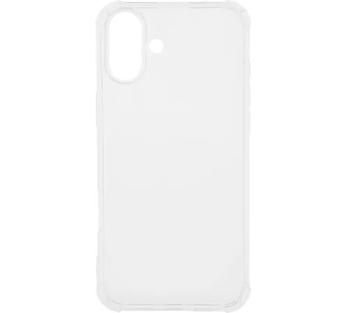 Чехол (клип-кейс) BoraSCO для Apple iPhone 16 Plus Bumper Case прозрачный (73520) Чехол (клип-кейс) BoraSCO для Apple iPhone 16 Plus Bumper Case прозрачный (73520)