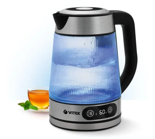 Чайник электрический Vitek VT-8825 1.8л. 2200Вт прозрачный корпус: стекло Чайник электрический Vitek VT-8825 1.8л. 2200Вт прозрачный корпус: стекло