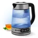 Чайник электрический Vitek VT-8825 1.8л. 2200Вт прозрачный корпус: стекло