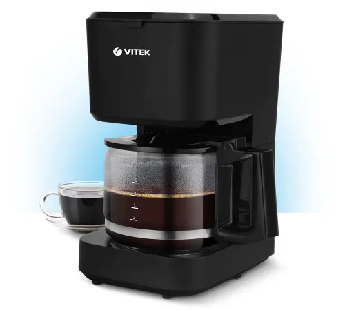 Кофеварка капельная Vitek VT-8386 630Вт черный Кофеварка капельная Vitek VT-8386 630Вт черный