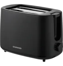 Тостер Starwind ST3106 750Вт черный/черный