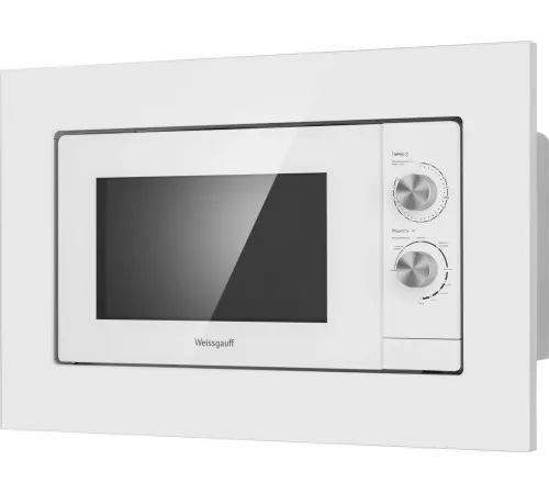 Микроволновая печь встраиваемая 20L HMT-2012GRILL WHITE WEISSGAUFF Микроволновая печь встраиваемая 20L HMT-2012GRILL WHITE WEISSGAUFF