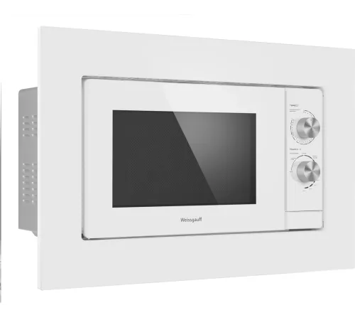 Микроволновая печь встраиваемая 20L HMT-2012GRILL WHITE WEISSGAUFF Микроволновая печь встраиваемая 20L HMT-2012GRILL WHITE WEISSGAUFF