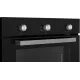 Духовой шкаф Газовый Weissgauff WGO 706 черное стекло