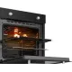 Духовой шкаф Газовый Weissgauff WGO 706 D черное стекло