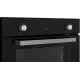 Духовой шкаф Газовый Weissgauff WGO 706 D черное стекло
