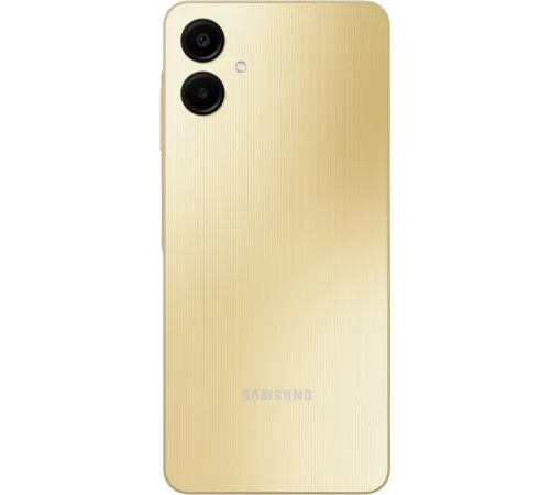 Смартфон Samsung SM-A065F Galaxy A06 128Gb 6Gb золотистый моноблок 3G 4G 6.7" 720x1600 Android 802.11 b/g/n GPS GSM900/1800 GSM1900 TouchSc