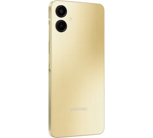 Смартфон Samsung SM-A065F Galaxy A06 128Gb 6Gb золотистый моноблок 3G 4G 6.7" 720x1600 Android 802.11 b/g/n GPS GSM900/1800 GSM1900 TouchSc