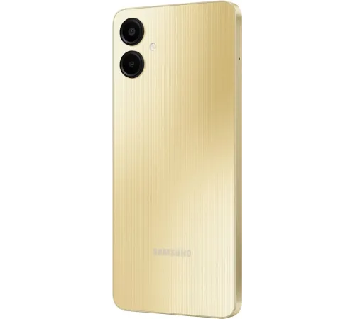 Смартфон Samsung SM-A065F Galaxy A06 128Gb 6Gb золотистый моноблок 3G 4G 6.7" 720x1600 Android 802.11 b/g/n GPS GSM900/1800 GSM1900 TouchSc