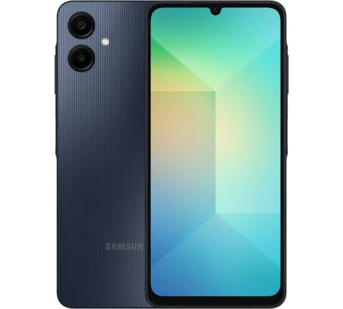 Смартфон Samsung Galaxy A06 SM-A065F 6/128Gb Black (SM-A065FZKHMEA)