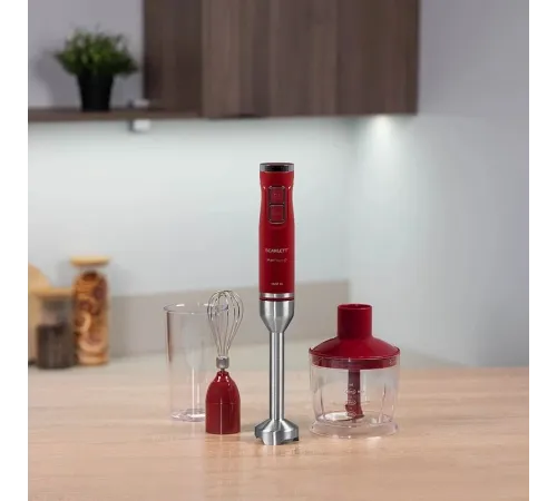 Блендер погружной Scarlett SC-HB42F68 1600Вт красный Блендер погружной Scarlett SC-HB42F68 1600Вт красный