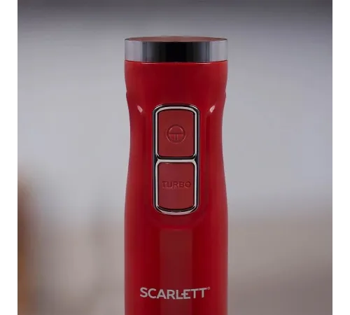 Блендер погружной Scarlett SC-HB42F68 1600Вт красный Блендер погружной Scarlett SC-HB42F68 1600Вт красный