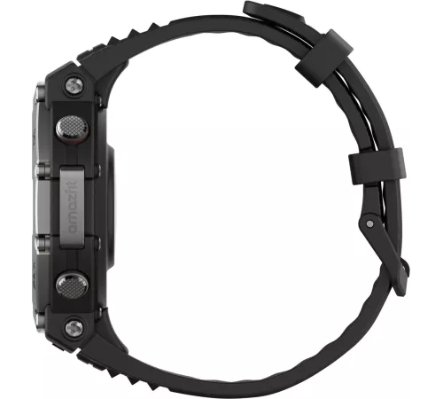 Смарт-часы Amazfit T-Rex 3 A2323 48.5мм 1.5" AMOLED корп.темно-серый рем.темно-серый разм.брасл.:145-210мм (1746721)