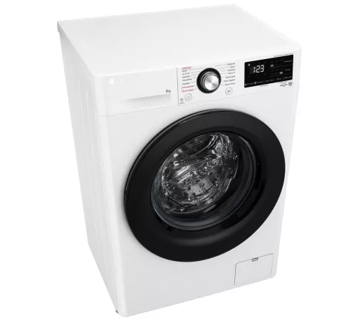 Стиральная машина LG F2V3PS6W класс: A загр.фронтальная макс.:8кг белый инвертер
