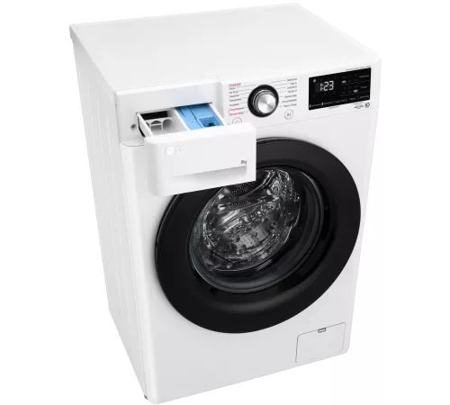 Стиральная машина LG F2V3PS6W класс: A загр.фронтальная макс.:8кг белый инвертер