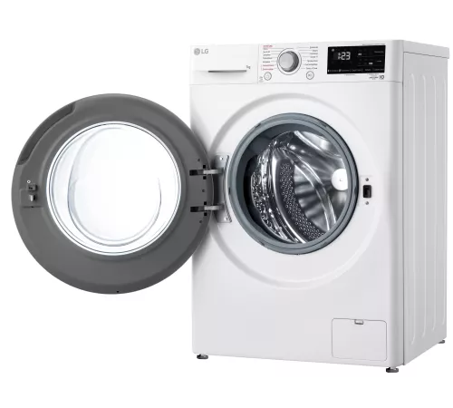 Стиральная машина LG F2V3HS4W класс: A загр.фронтальная макс.:7кг белый инвертер