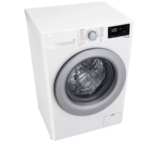 Стиральная машина LG F2V3HS4W класс: A загр.фронтальная макс.:7кг белый инвертер