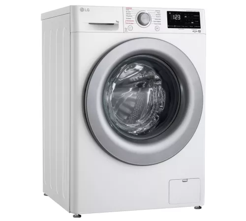Стиральная машина LG F2V3HS4W класс: A загр.фронтальная макс.:7кг белый инвертер
