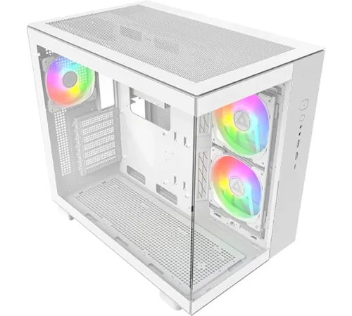 Корпус Montech King 65 белый без БП ATX 2xUSB3.0 audio bott PSU