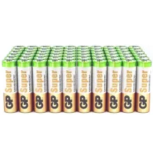 Батарея GP Super 15A50/10HR-2CRVS60 AA (промо:50+10) (60шт) спайка