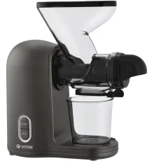 Соковыжималка шнековая Vitek VT-3715 300Вт рез.сок.:280мл. черный/черный